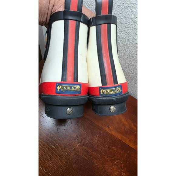 Pendleton Glacier National Park Waterproof Ankle Rain Boots Women Size 9 Rubber - Picture 5 of 8